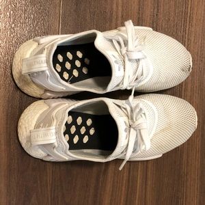 Adidas white NMD Boost sneakers